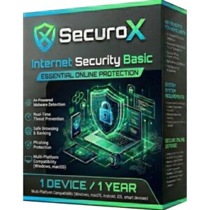 SecuroX Internet Security Basic (1 Device / 1 Year)
